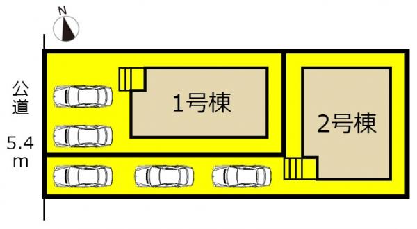 新築一戸建て 名古屋市千種区池上町1丁目5-29、5-82番 名古屋市名城線自由ヶ丘駅 4480万円