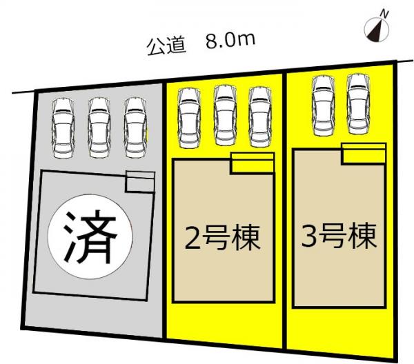 新築一戸建て 名古屋市守山区天子田1丁目1403 名鉄瀬戸線大森・金城学院前駅 3090万円