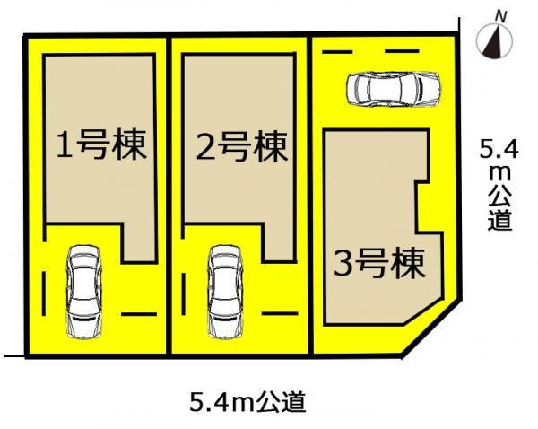 新築一戸建て 名古屋市瑞穂区中根町2丁目7番1 名古屋市名城線瑞穂運動場東駅 3580万円