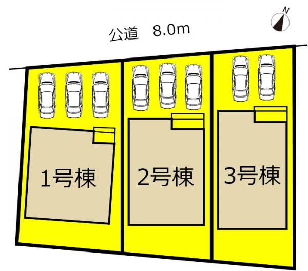 新築一戸建て 名古屋市守山区天子田1丁目1403 名鉄瀬戸線大森・金城学院前駅 3290万円