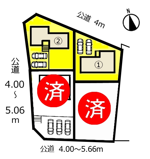 新築一戸建て 犬山市字笛田68番、他10筆 名鉄小牧線楽田駅 2490万円