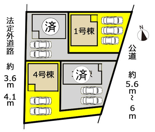 新築一戸建て みよし市福田町中屋敷21番4 名鉄豊田線日進駅 3190万円