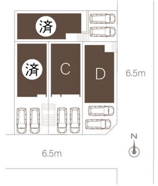 新築一戸建て 名古屋市天白区梅が丘1丁目909番 名古屋市鶴舞線原駅 3980万円