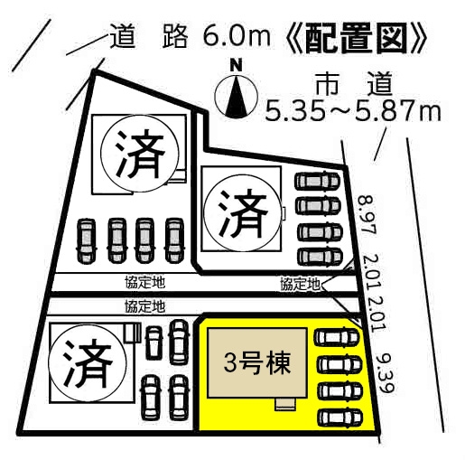 新築一戸建て 弥富市六條町大山174番 近鉄名古屋線佐古木駅 2890万円