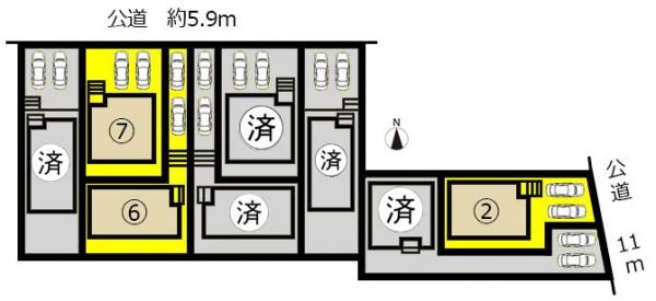 新築一戸建て 名古屋市名東区香坂1406番の一部、1409番の一部 名鉄瀬戸線小幡駅 3790万円