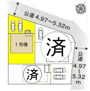 新築一戸建て 安城市高棚町郷123-1 名鉄三河線三河高浜駅 3680万円