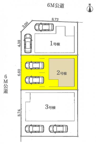 新築一戸建て 名古屋市中村区沖田町264番 名古屋市東山線岩塚駅 3780万円