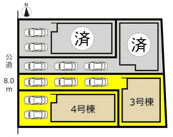 新築一戸建て 名古屋市千種区古出来3丁目4-18 名古屋市名城線ナゴヤドーム前矢田駅 4680万円