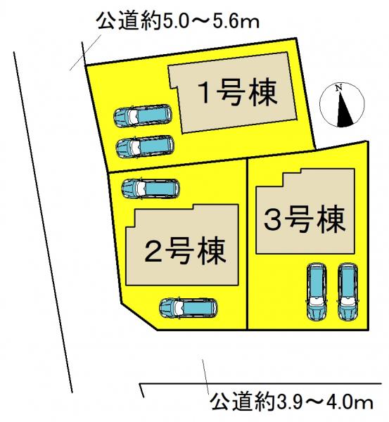 新築一戸建て 半田市本町6丁目16番、17番1の一部 武豊線半田駅 2980万円