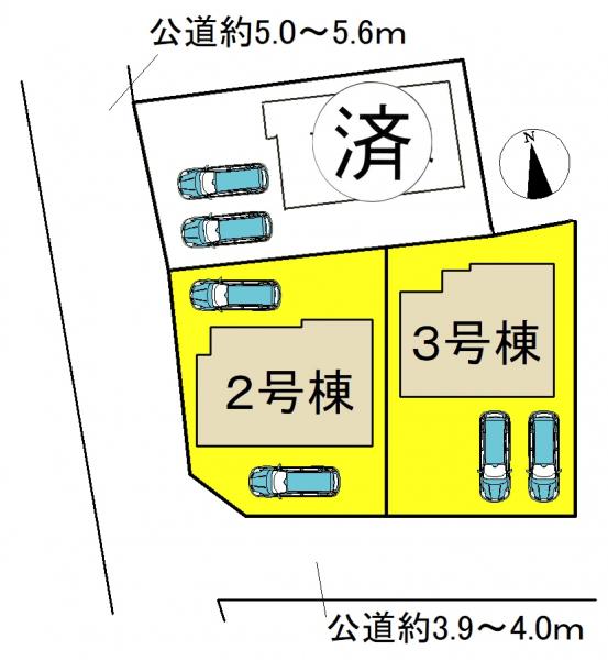 新築一戸建て 半田市本町6丁目16番、17番1の一部 武豊線半田駅 2880万円