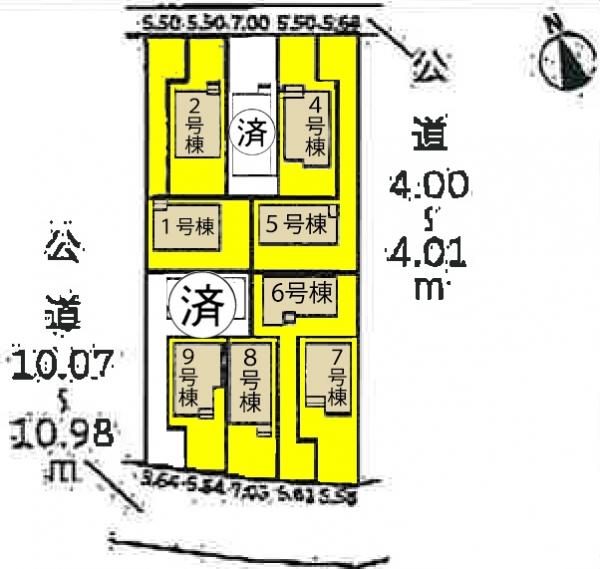 新築一戸建て 額田郡幸田町大字芦谷字宮ノ根19番。20幡 JR東海道本線(熱海〜米原)幸田駅 3180万円