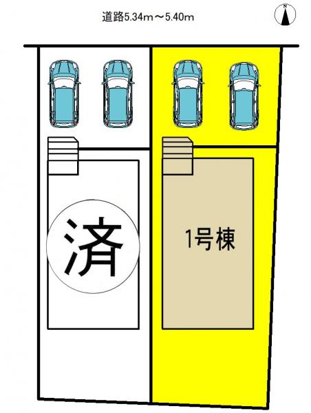 新築一戸建て 海部郡大治町大字砂子字尾崎74番の一部 近鉄名古屋線伏屋駅 2490万円