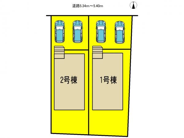 新築一戸建て 海部郡大治町大字砂子字尾崎74番の一部 近鉄名古屋線伏屋駅 2490万円