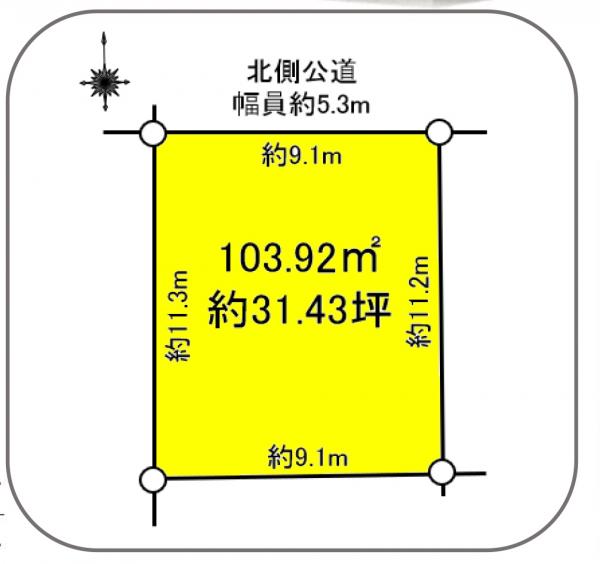 新築一戸建て 名古屋市北区上飯田西町2丁目13番1 名古屋市上飯田線上飯田駅 4190万円