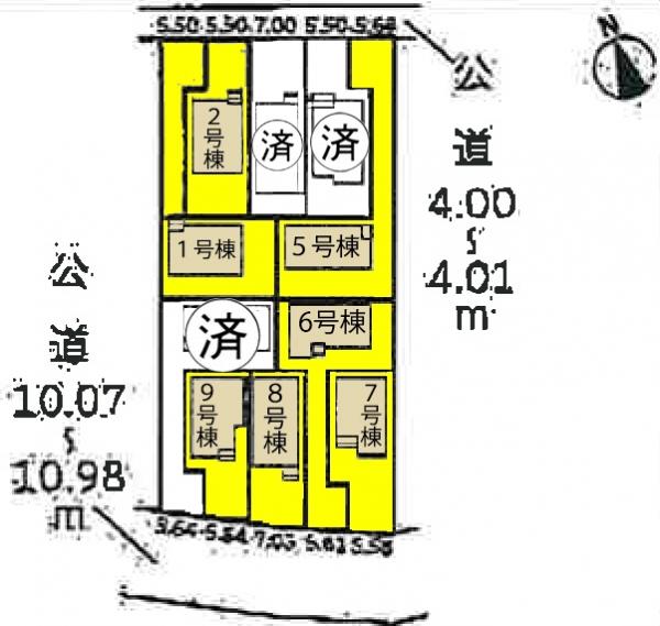 新築一戸建て 額田郡幸田町大字芦谷字宮ノ根19番。20幡 JR東海道本線(熱海〜米原)幸田駅 3180万円