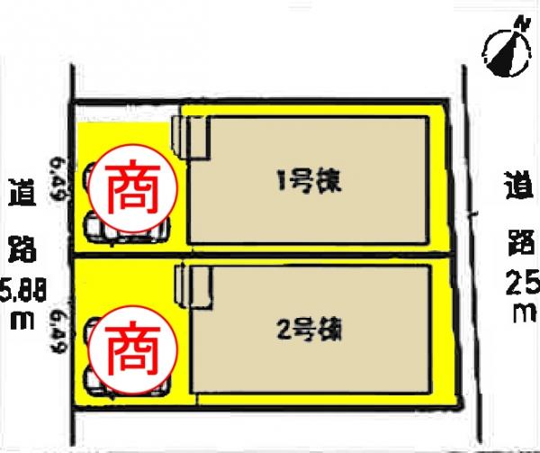 新築一戸建て 豊田市野見山町3丁目21-34 名鉄三河線豊田市駅 3190万円