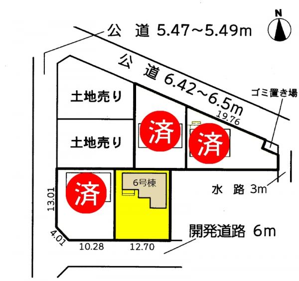 新築一戸建て 可児市川合字塚越365-1 名鉄広見線日本ライン今渡駅 2480万円