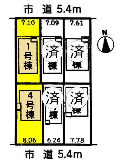 新築一戸建て 名古屋市港区惟信町2丁目27番、27番1 名古屋臨海高速鉄道荒子川公園駅 2990万円