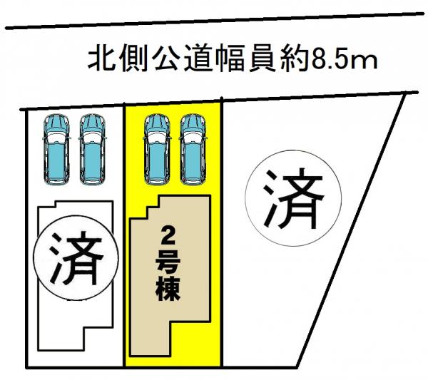 新築一戸建て 西尾市伊藤2丁目2-2、2-30 名鉄西尾線桜町前駅 3490万円