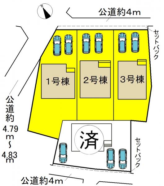 新築一戸建て 豊明市新田町森西82-1 名鉄名古屋本線豊明駅 3180万円