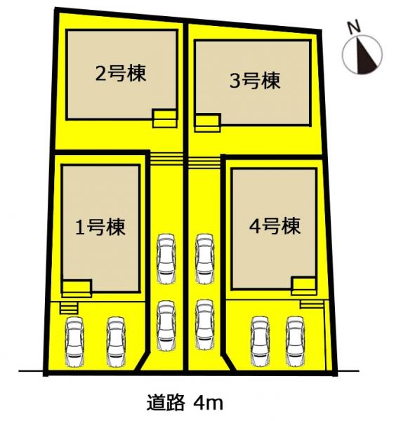 新築一戸建て 名古屋市東区大幸2丁目727番 名鉄瀬戸線矢田駅 4490万円
