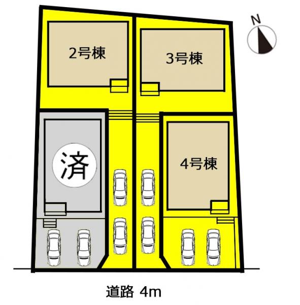 新築一戸建て 名古屋市東区大幸2丁目727番 名鉄瀬戸線矢田駅 4490万円