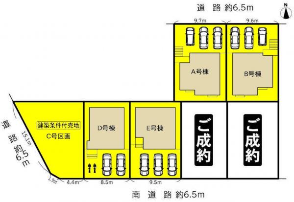 新築一戸建て 名古屋市緑区篠の風1丁目2003番 名古屋市桜通線相生山駅 3880万円