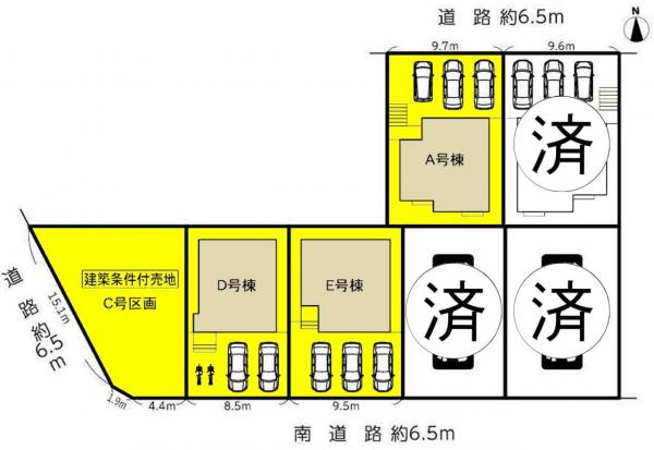 新築一戸建て 名古屋市緑区篠の風1丁目2003番 名古屋市桜通線相生山駅 4080万円