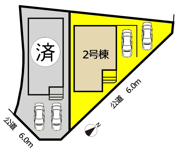 新築一戸建て 長久手市武蔵塚509番の一部 愛知高速東部丘陵線長久手古戦場駅 4090万円