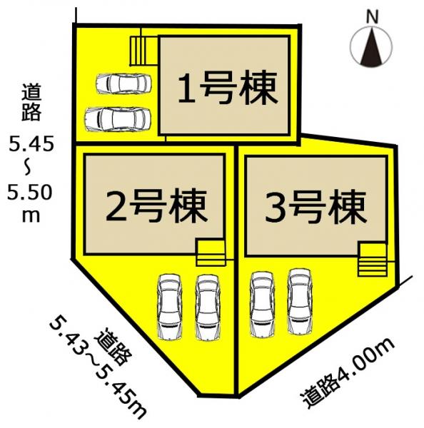 新築一戸建て 名古屋市瑞穂区荒崎町221番1他 名鉄名古屋本線呼続駅 3890万円