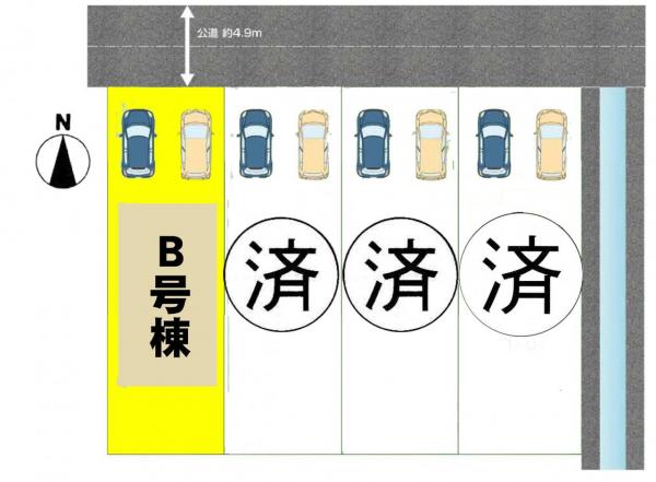 新築一戸建て 一宮市浅野字神明下47-2 名鉄名古屋本線妙興寺駅 2980万円
