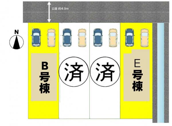 新築一戸建て 一宮市浅野字神明下47-2 名鉄名古屋本線妙興寺駅 3280万円