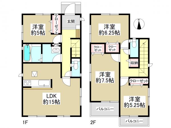 新築一戸建て 名古屋市中川区伏屋4丁目 近鉄名古屋線伏屋駅 2780万円