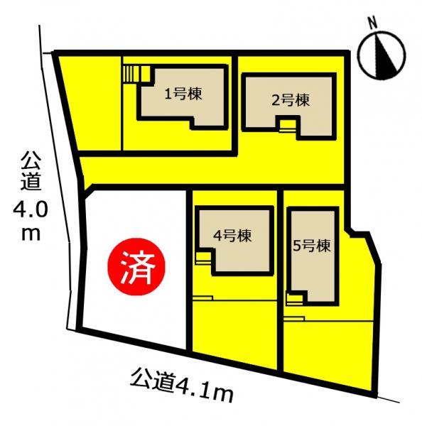 新築一戸建て 小牧市大字上末字南中2982番の一部 名鉄小牧線小牧原駅 2380万円