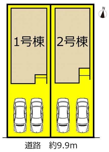 新築一戸建て 名古屋市守山区今尻町227 名鉄瀬戸線印場駅 3280万円