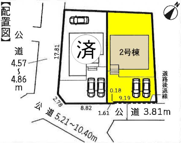 新築一戸建て 愛西市赤目町堤敷63番、64番 名鉄尾西線六輪駅 1980万円