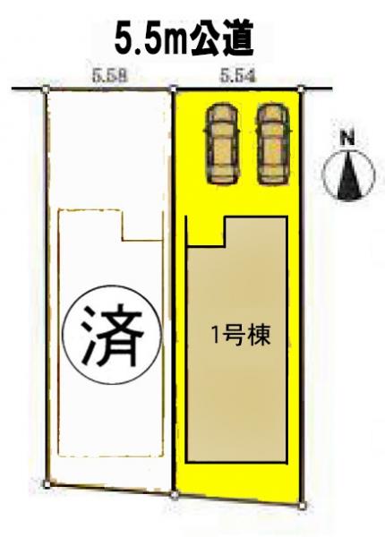 新築一戸建て 名古屋市中村区沖田町146 名古屋市東山線岩塚駅 3680万円