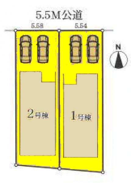 新築一戸建て 名古屋市中村区沖田町146 名古屋市東山線岩塚駅 3580万円