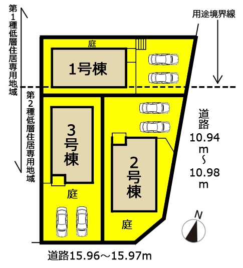 新築一戸建て 名古屋市名東区赤松台1107番の一部 名古屋市東山線上社駅 4390万円