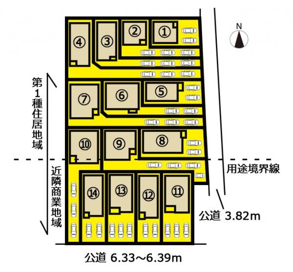 新築一戸建て 名古屋市瑞穂区雁道町1丁目13 JR東海道本線(熱海〜米原)熱田駅 4480万円