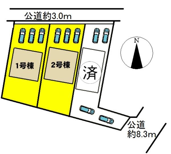 新築一戸建て 半田市雁宿町2丁目51番3 名鉄河和線知多半田駅 3470万円