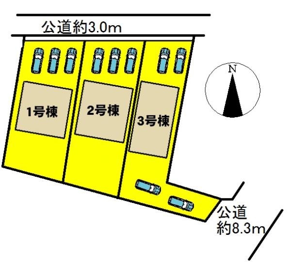 新築一戸建て 半田市雁宿町2丁目51番3 名鉄河和線知多半田駅 3490万円