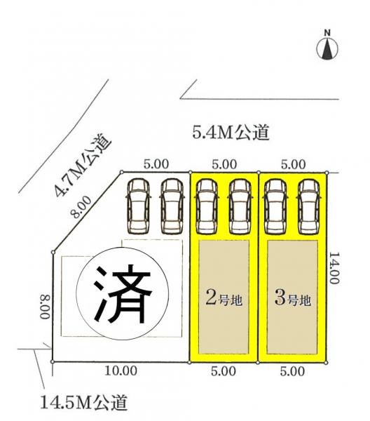 新築一戸建て 名古屋市中村区名西通3丁目1番地 近鉄名古屋線黄金駅 3880万円