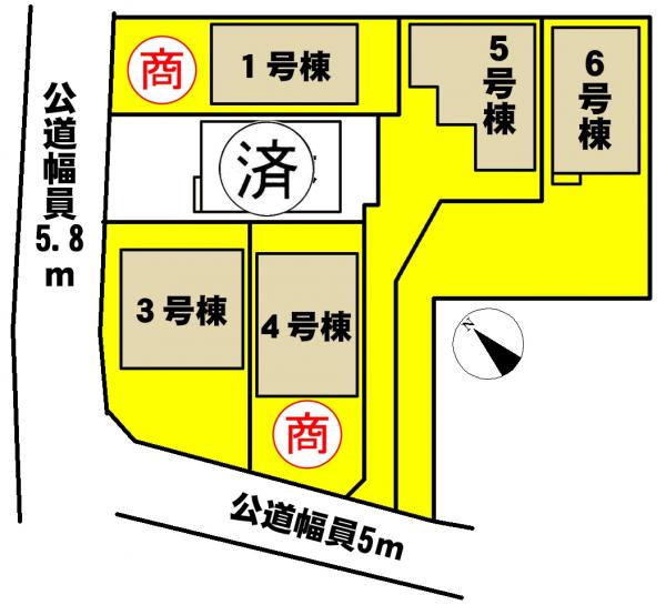 新築一戸建て 高浜市神明町4丁目2-20 名鉄三河線吉浜駅 3280万円