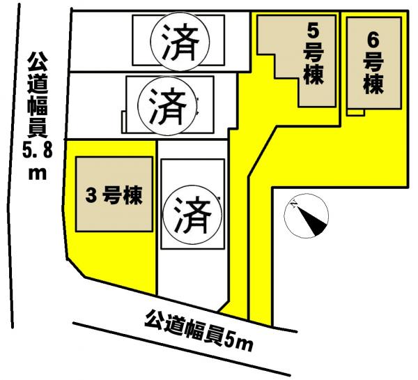 新築一戸建て 高浜市神明町4丁目2-20 名鉄三河線吉浜駅 3580万円