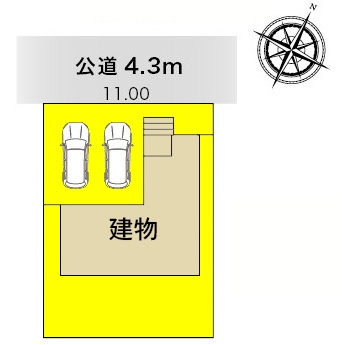 新築一戸建て 津島市鹿伏兎町下春日台8-3 関西本線永和駅 2280万円