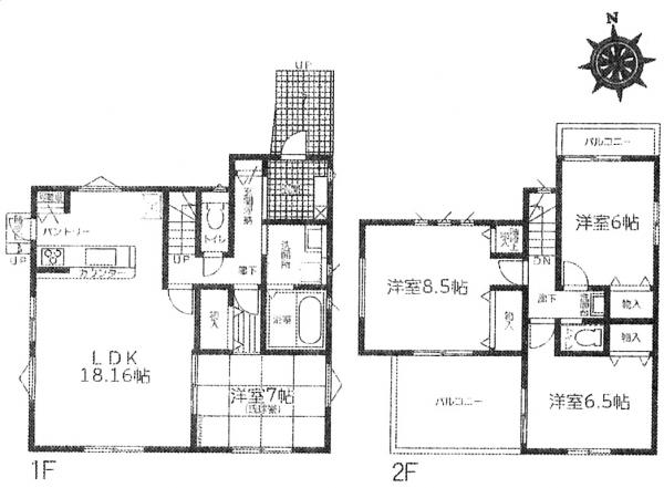 新築一戸建て 名古屋市港区秋葉2丁目 名古屋臨海高速鉄道名古屋競馬場前駅 3290万円