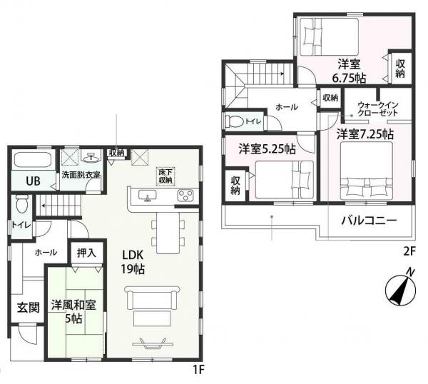 新築一戸建て 津島市中一色町市場61番 関西本線永和駅 1880万円
