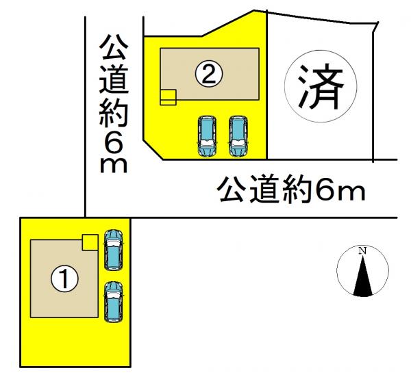 新築一戸建て 知多郡武豊町字多賀6丁目35-30 名鉄河和線知多武豊駅 2590万円