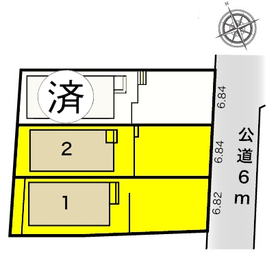 新築一戸建て 大府市共西町6丁目155他 JR東海道本線(熱海〜米原)共和駅 3680万円